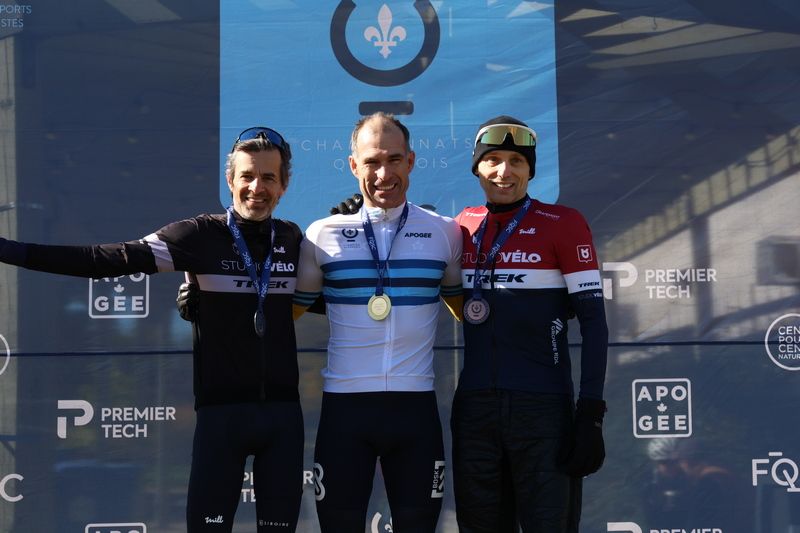 Cyclocross : quatre médailles pour des athlètes de Sherbrooke aux Championnats québécois